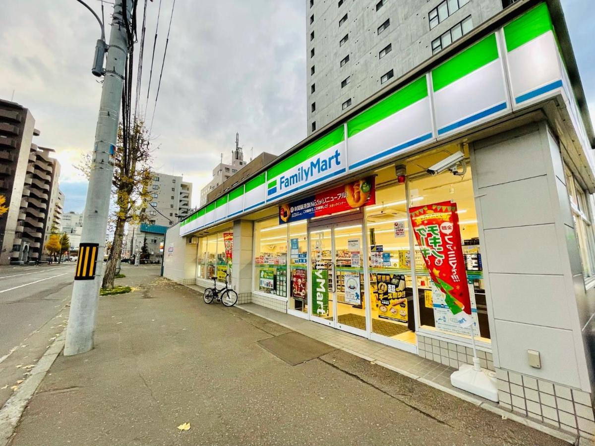 3-1 New Open地下鉄徒歩4分　美室【サービスアパートメントsapporo大通東3】3-1 Exteriör bild